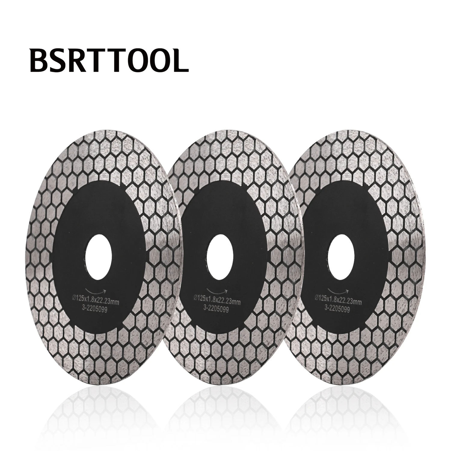 BSRTTOOL 5 Inch 125mm Diamond Saw Blade For Cutting Ceramics Marble Tile Diamond Cutting Disc