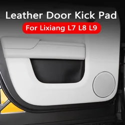 Car Door Anti Kick Pad for Li Lixiang L9 L8 L7 L6 Leading Ideal Anti Scratch Leather Protection Sticker Trim Accessories