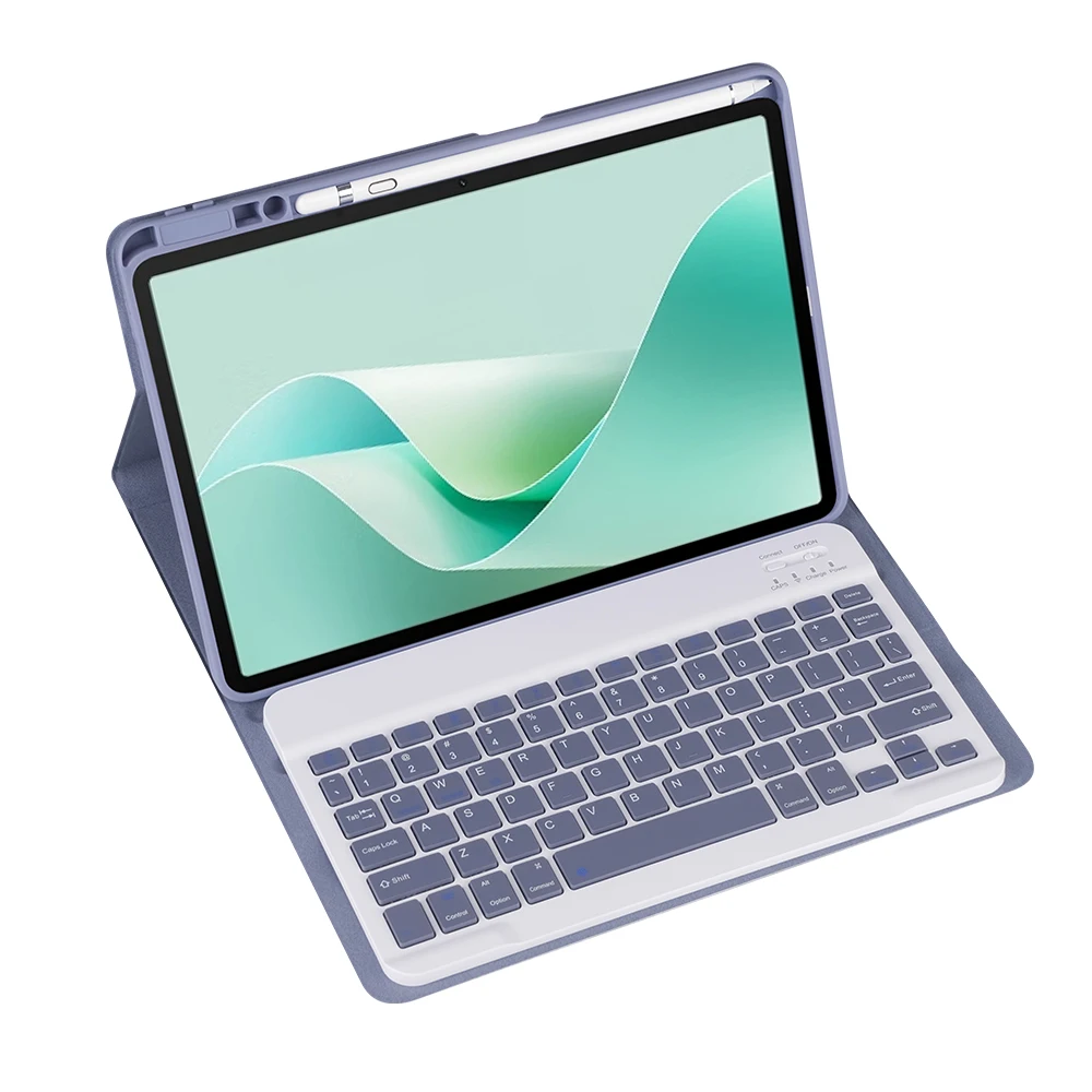 

Keyboard Case for HONOR Pad 9 12.1inch Tablet Magnetic Removable Wireless Bluetooth Keyboard Cover Built in Pen Holder
