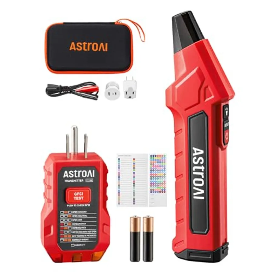 Circuit Breaker Finder with GFCI Outlet Tester, Electrical Tester Tool for Home/Workshop C