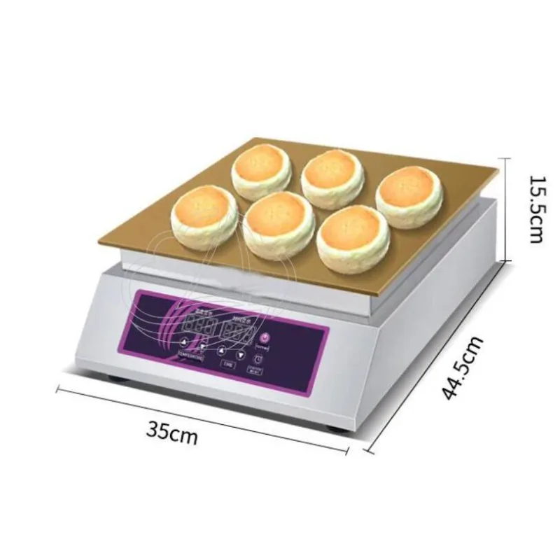 Digital Souffle Maker Commercial Pancake Cream Machine Snack Food Processing Equipment