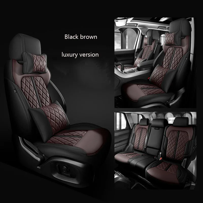 Car Seat Cover For Volkswagen Polo C Trek Id3 T Cross Passat Beetle Golf Tiguan Id4 ID6  tacqua Viloran Leather auto Accessories