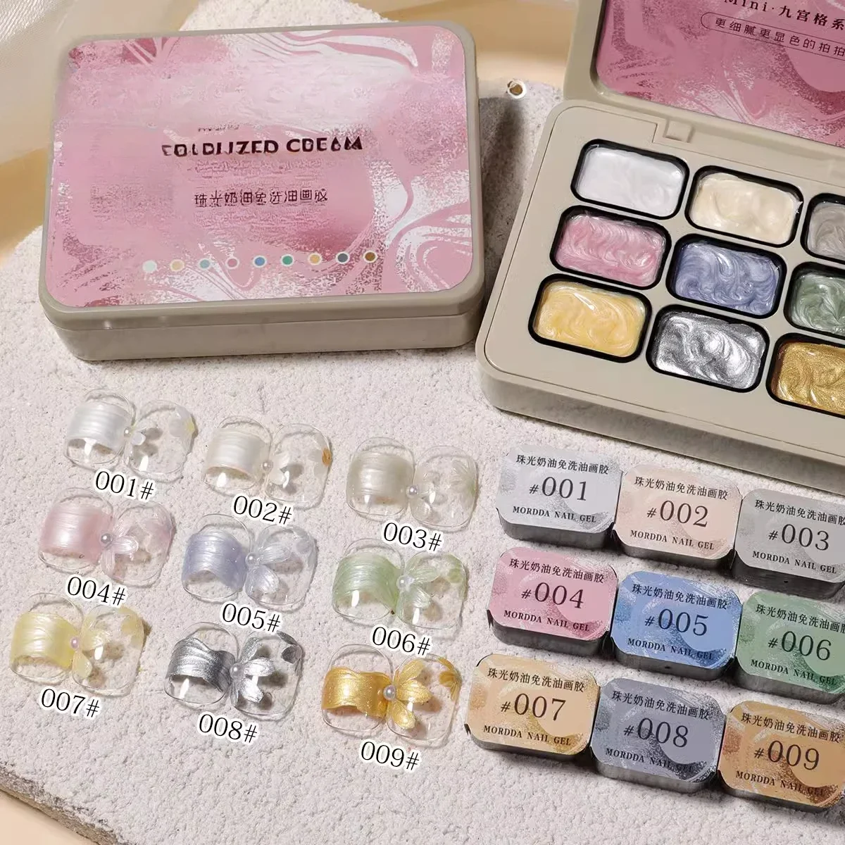 3D 効果真珠光沢のあるクリーム油絵ジェル描画スーパーテクスチャ絵画ジェルソークオフ UV LED セミモデリングペイントネイルアートジェル