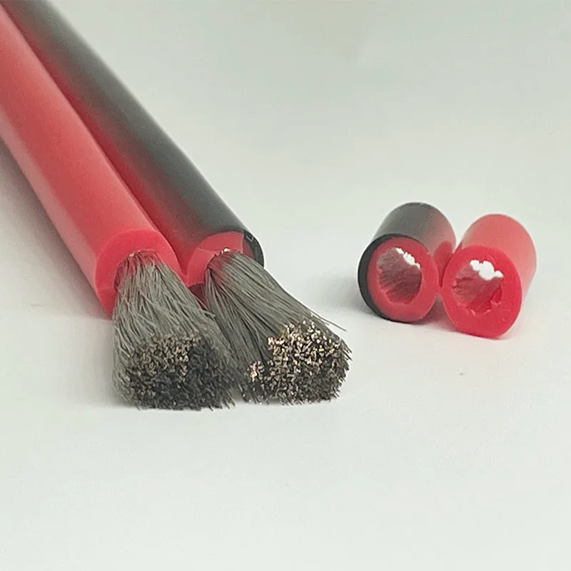 Super Soft 2 Pin Red Black Silicone Wire 28awg 26awg 24awg 22awg 20 18 16AWG 14AWG 12AWG 10AWG 8AWG Heat Resistant Copper Wire