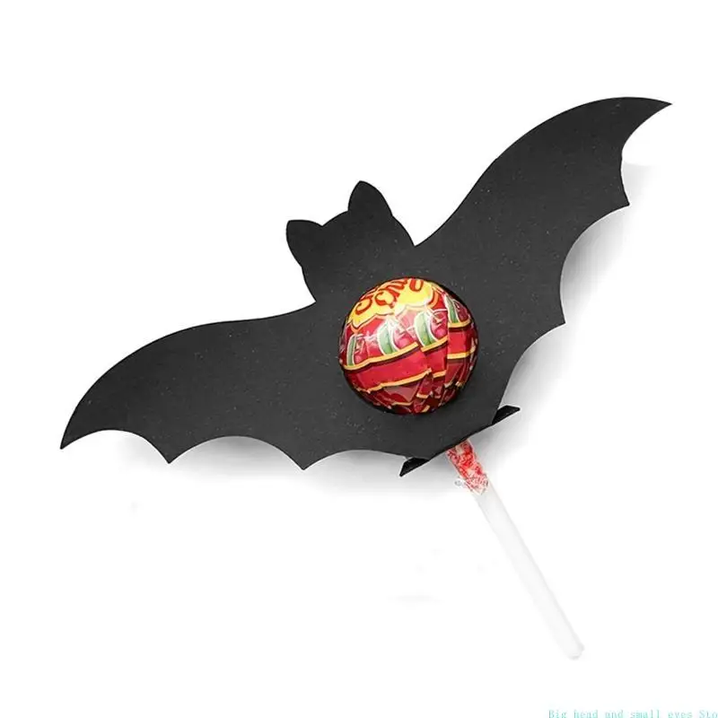 581C Halloween Bat Lollipop Holder Metal Cutting Dies DIY Stamps Crafts Template Mold Stencils for Embossing Scrapbooking