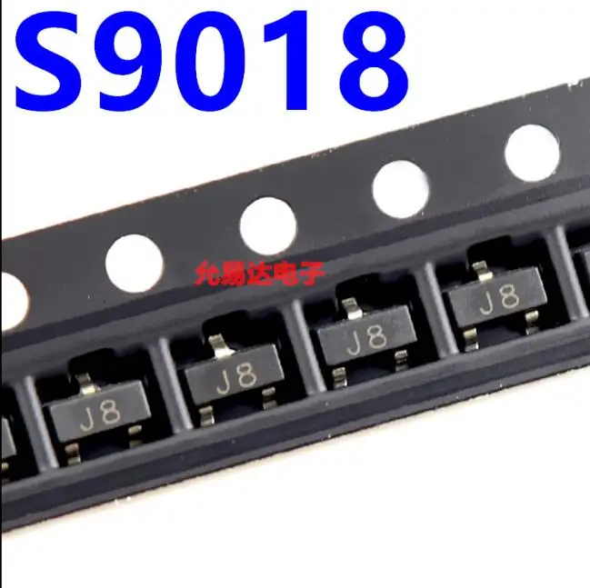 100pcs/lot S9018 9018 J8  SOT23 IC Best quality.