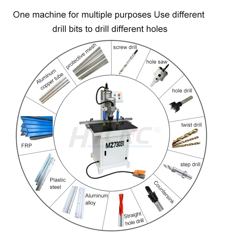 Double Head Hinge Drilling Machine Wood Drilling Machine Is Widely Used In Cabinet Door Hinge Hole Drilling Wood Punching