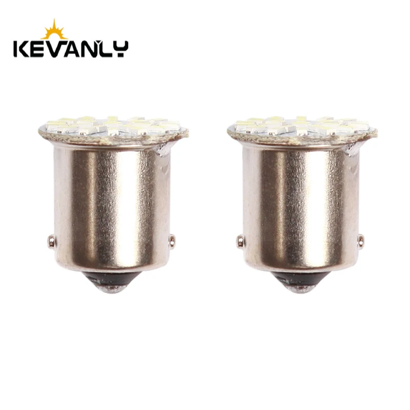 KEVANLY 10pcs LED 1156 ba15s p21w Daytime running light 12V 3014-22SMD Turn signal bulb LED Reverse light Car signal light white