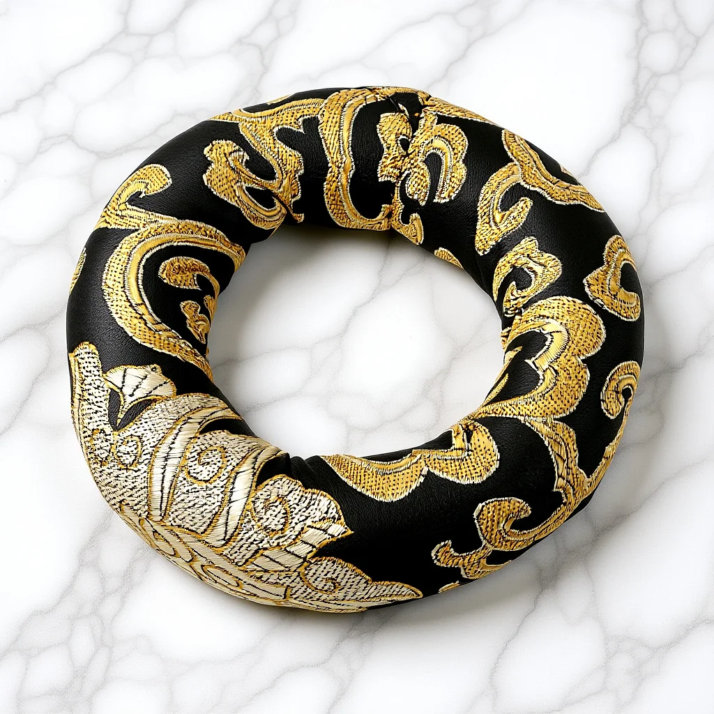 

Buddhist Sound Bowl Cushion Pad Cotton Lightweight Round Tibetan Singing Bowl Mat Holder Decorative Sound Cushion Pad