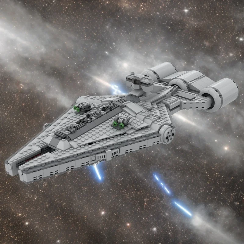 830ピース MOC モフ・ギデオン S ライトクルーザー スターバトルモデル おもちゃ 組み立てブロック DIYアイデア クリスマスプレゼント 教育玩具 子供向け