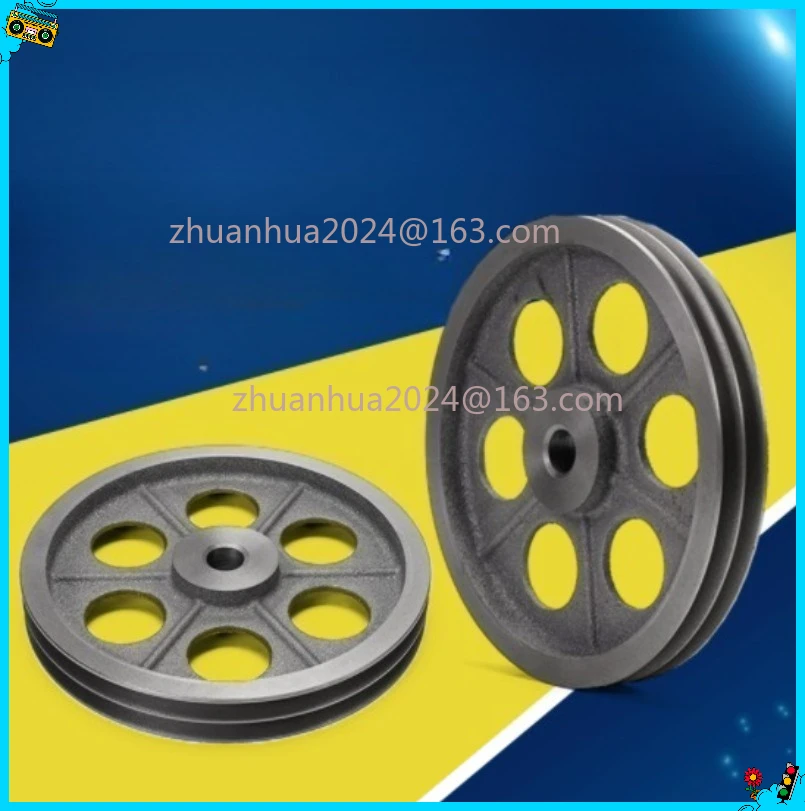 roue-a-courroie-triangulaire-de-type-a-double-rainure-diametre-exterieur-350mm-courroie-de-moteur-en-fonte-disque-accessoires-de-moteur-personnalises-2a-350