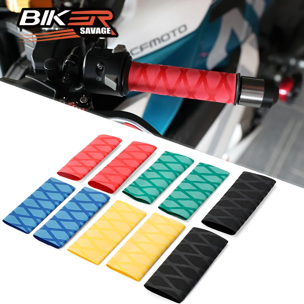 Universal Handlebar Grip Cover Guards For YAMAHA MT07 MT09 R3 Motorcycle Slip-on Anti Vibration Comfort Anti-slip Motos Handle