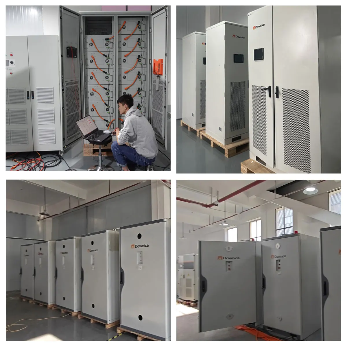 For Dawnice Commercial Industrial Lithium Energy Storage Container 50kwh 100kwh 215kwh Battery Lifepo4 Type Grid Connection Air