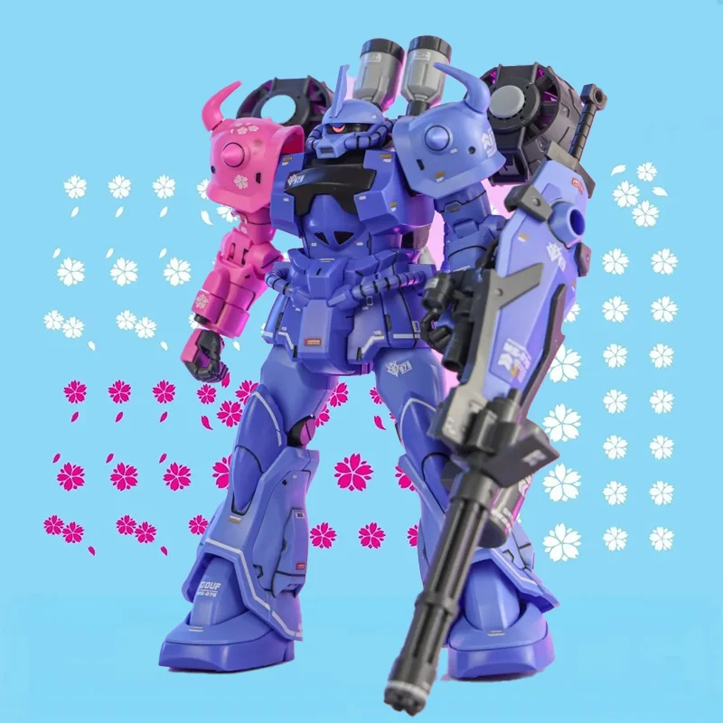 

STAR B3 Flying Tiger Frontline Color Matching HG 1/144 Gouf Flight Type Flower Arm Assembly Model Kit Action Figure Toy Gift