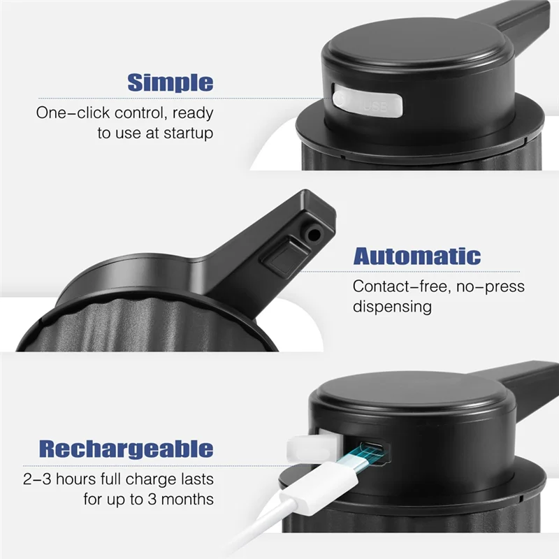 【Berserk】Бесконтактный дозатор мыла Автоматический дозатор мыла Бесконтактный автоматический дозатор мыла