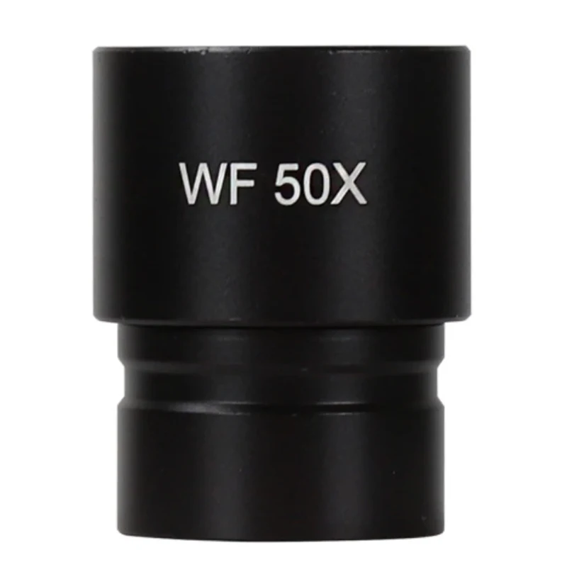 2PCS One Pair All Metal WF50X Eyepiece Optical Glass 23.2mm Interface Size For Biological Microscope