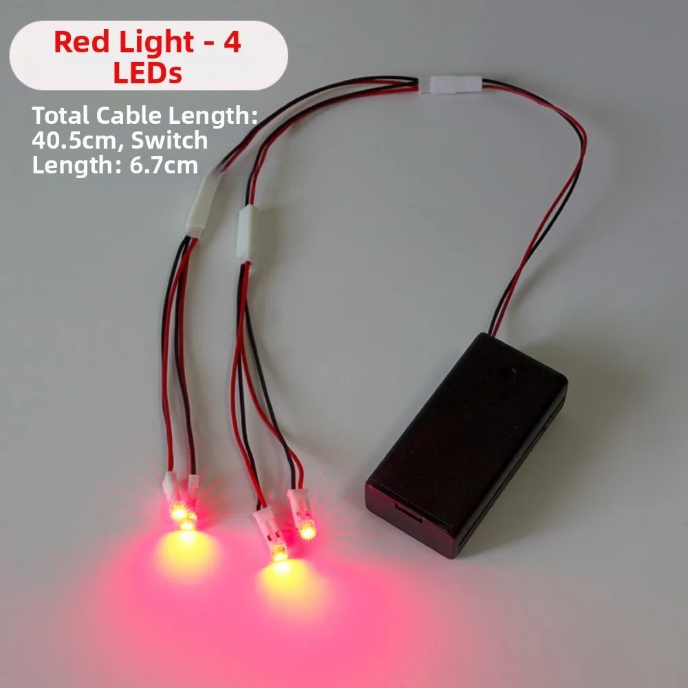 

Hot Handmade DIY Creative Model Light 3V Small Ultra Bright LED Lamp Beads Four Headed Night Light