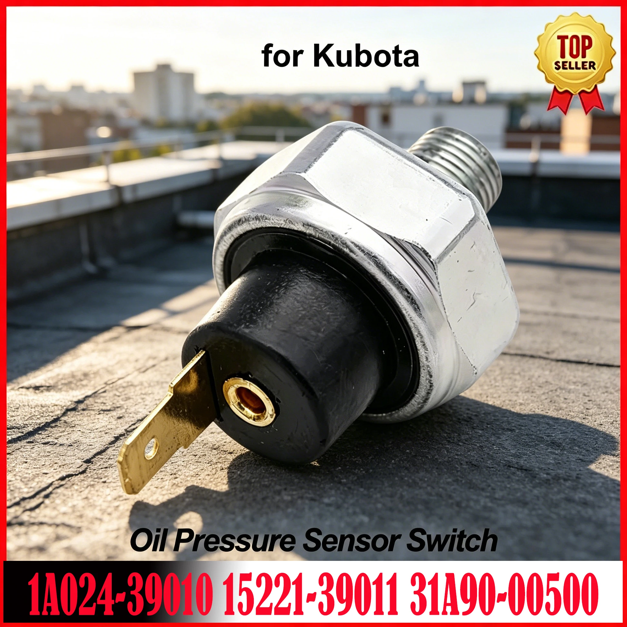 

Oil Pressure Sensor Switch 1A024-39010 for Kubota BX2200 D1105 V3307 ZD321 ZD323 ZD326 ZD331 15531-39014 15531-39013 15531-39010