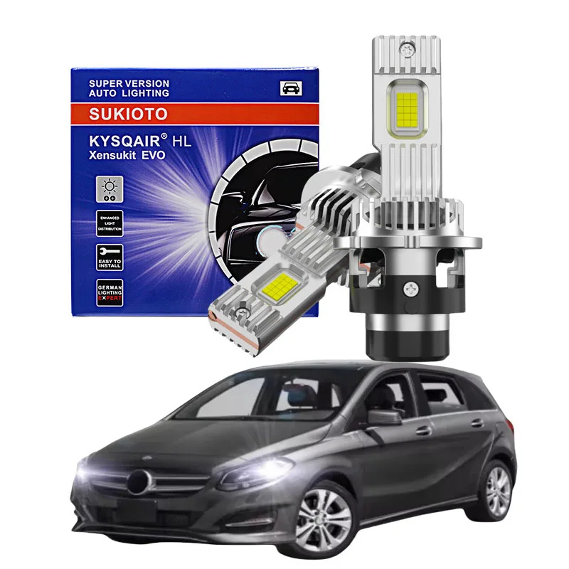 

2025 SUKIOTO GENUINE D4S D2S LED Headlight Lamp D4R D2R 6000K White 30000LM Plug and Play 1:1 Replacement HID Xenon Light Bulbs