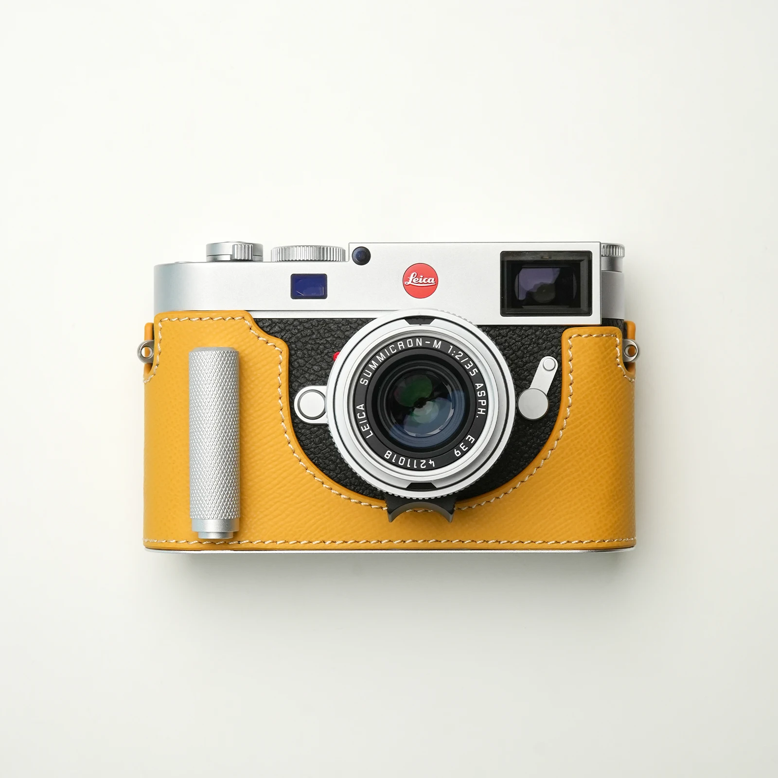 Mr.Stone voor M11 lederen cameratas Leica M EV1 metalen handgreepkoffer bodysuit lederen cameratas Leica M11 handgemaakte Leica M11
