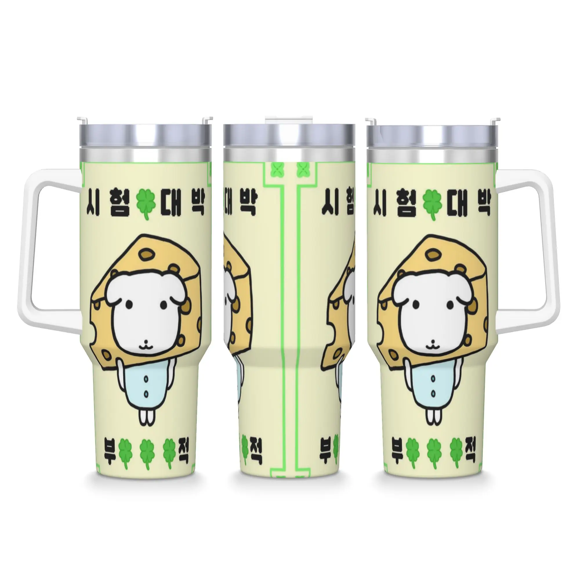 Stainless Steel Tumbler Cute GANADI Thermal Cups  Insulated Cold and Hot Mugs Cup Driving Custom DIY Water Bottle