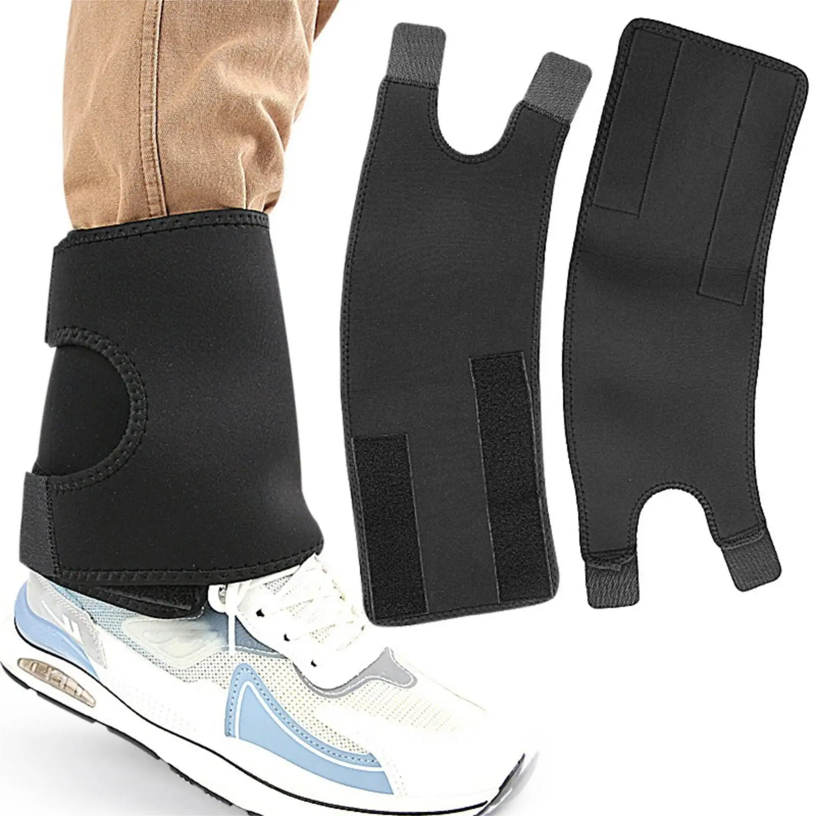 3xAnkle Ankle Sleeve Sports Trekking Hiking Snow Windproof Lightweight Sturdy Shoe Accesories