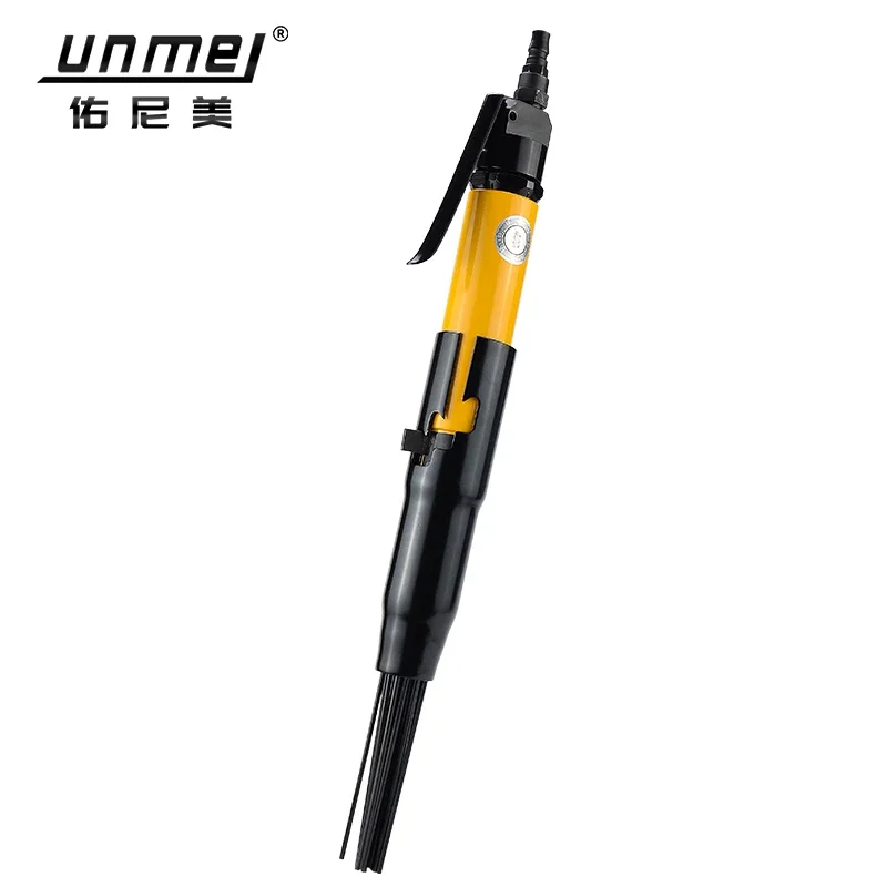 Yunimei Vertical Small Rust Remover Pneumatic Shoe Cleaning Machine Rust Remover with Needle-Type Middle Bag Air Inlet Channel