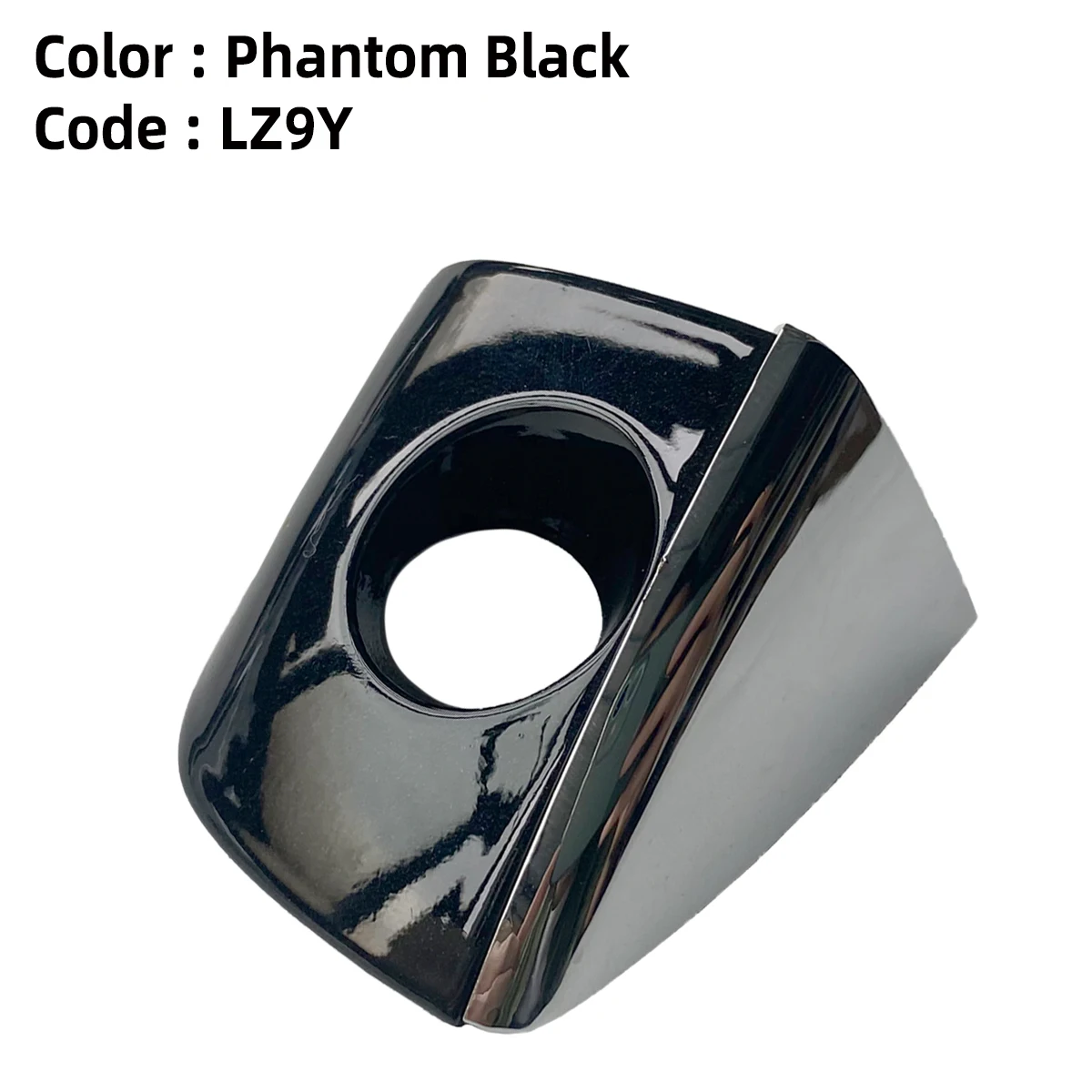 Front Left Exterior with Chrome Door Handle Cover Lock Cap For Audi Q5