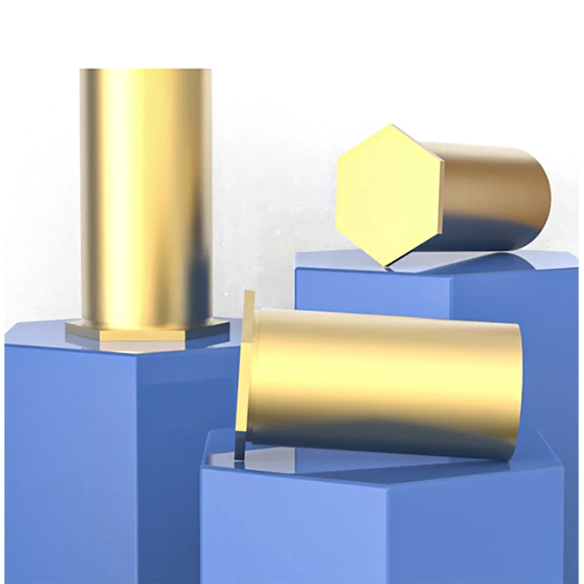 

M3-M4Brass Blind Hole Rivet Studs/Hexagonal Rivet Nuts