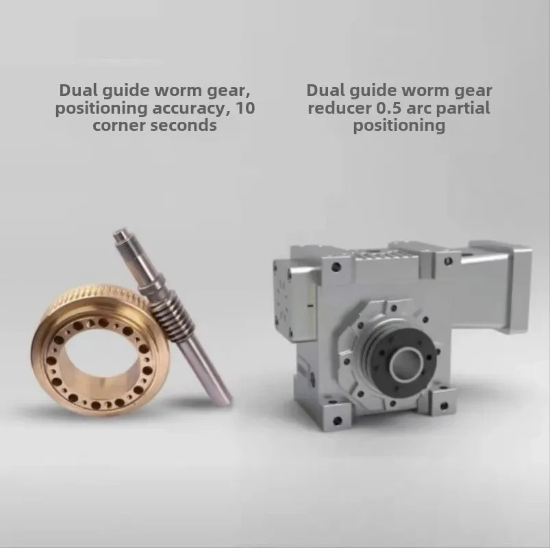 Double lead worm gear reducer High precision, high rigidity, high torque