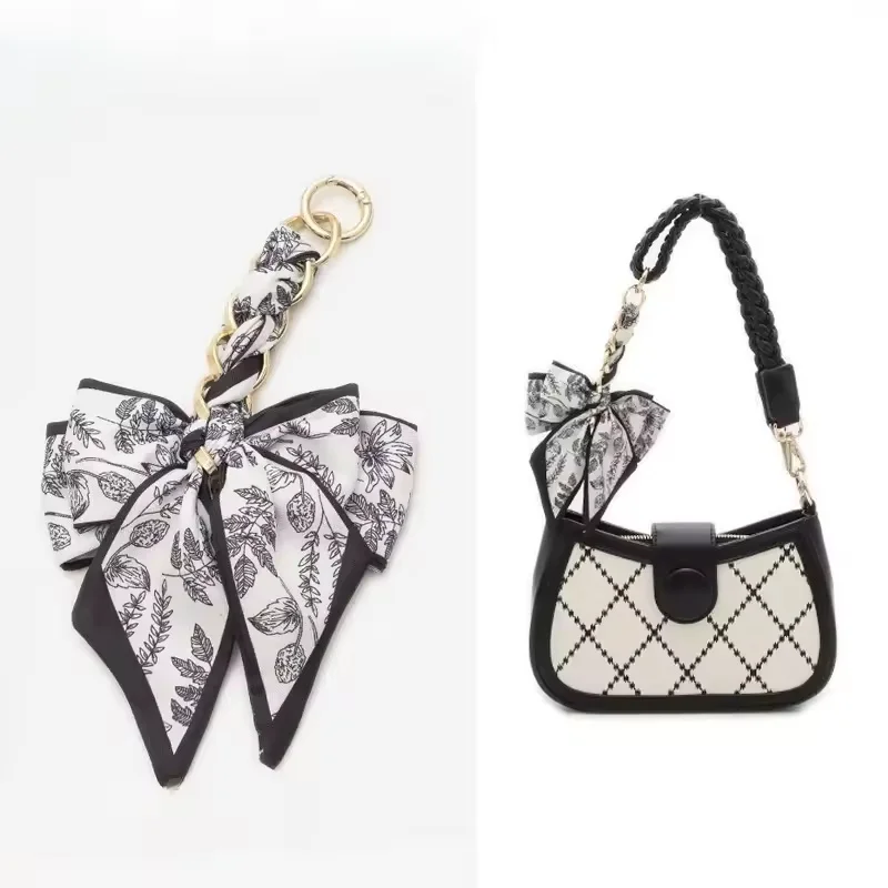 حقيبة تمديد سلسلة القوس حقيبة حزام سلسلة حقيبة معلقة سلسلة حزام DIY بها بنفسك حقيبة سلسلة تعديل تمديد الكتف الإبط