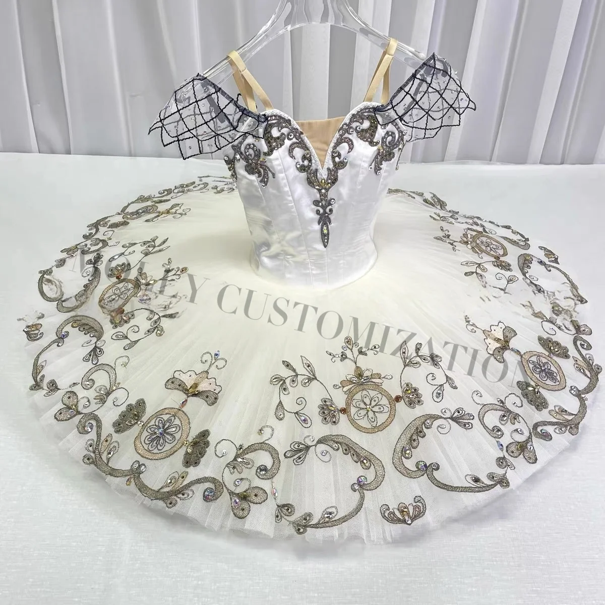 

Новая балетная юбка-пачка «Нежная фея Спящая красавица» для выступлений и соревнований, для взрослых и детей