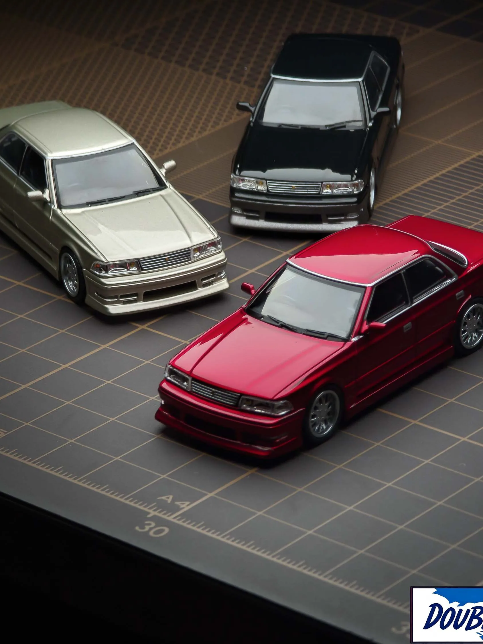 Double 164  Mark II JZX81 Alloy Car Model Display Piece Gift Limited Edition Preorder Classic Design Collectible Vehicle