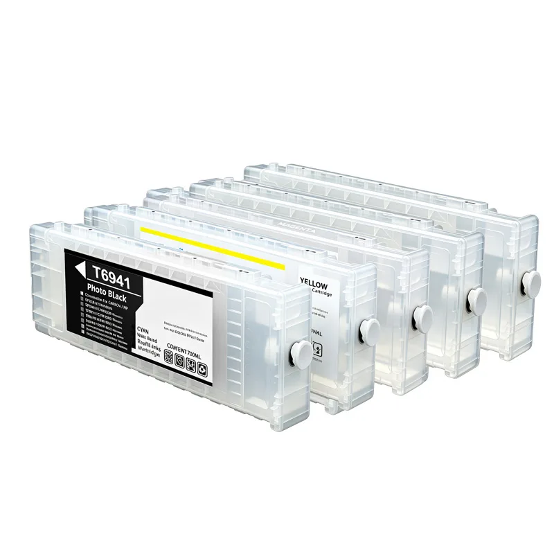 1set T6941 T6942 T6945 Refill ink cartridge compatible for Epson T3000 T5000 T7000 T3200 T5200 T7200 T3270 T5270 T7270 With chip
