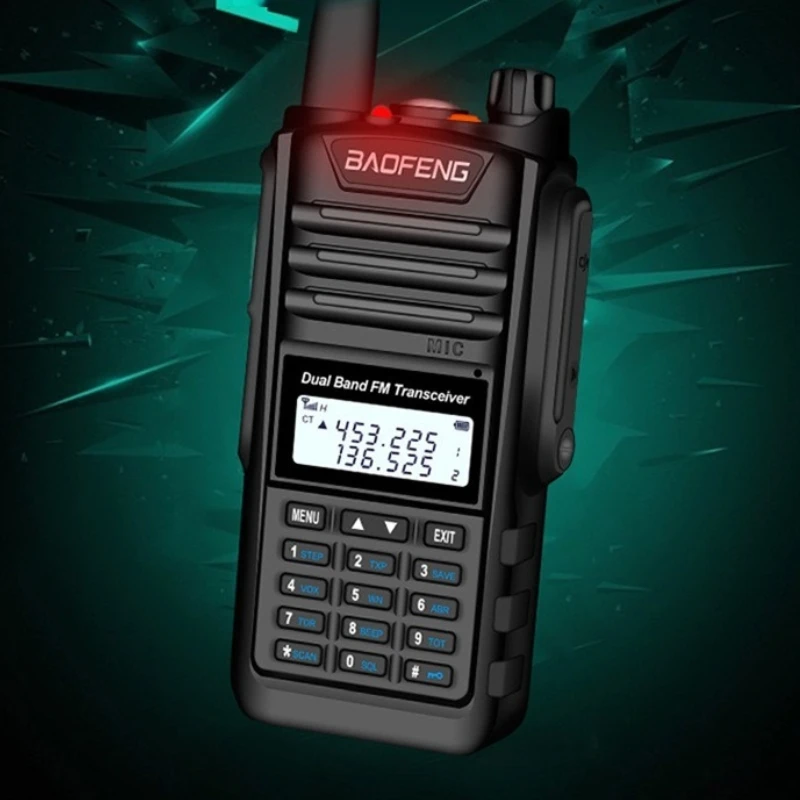 Baofeng BF-A58 جهاز اتصال لاسلكي محمول IP67 مستوى مقاوم للماء والغبار مع زر شاشة كبير لمسافات طويلة اتصال داخلي خارجي