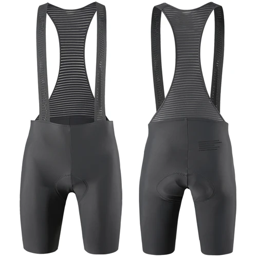 Imagen 2 del producto RION-pantalones cortos con pechera para ciclismo para hombre, ropa para bicicleta de carretera, medias profesionales para MTB, Baberos de larga distancia sin costuras, almohadilla Dolomiti italiana 8H