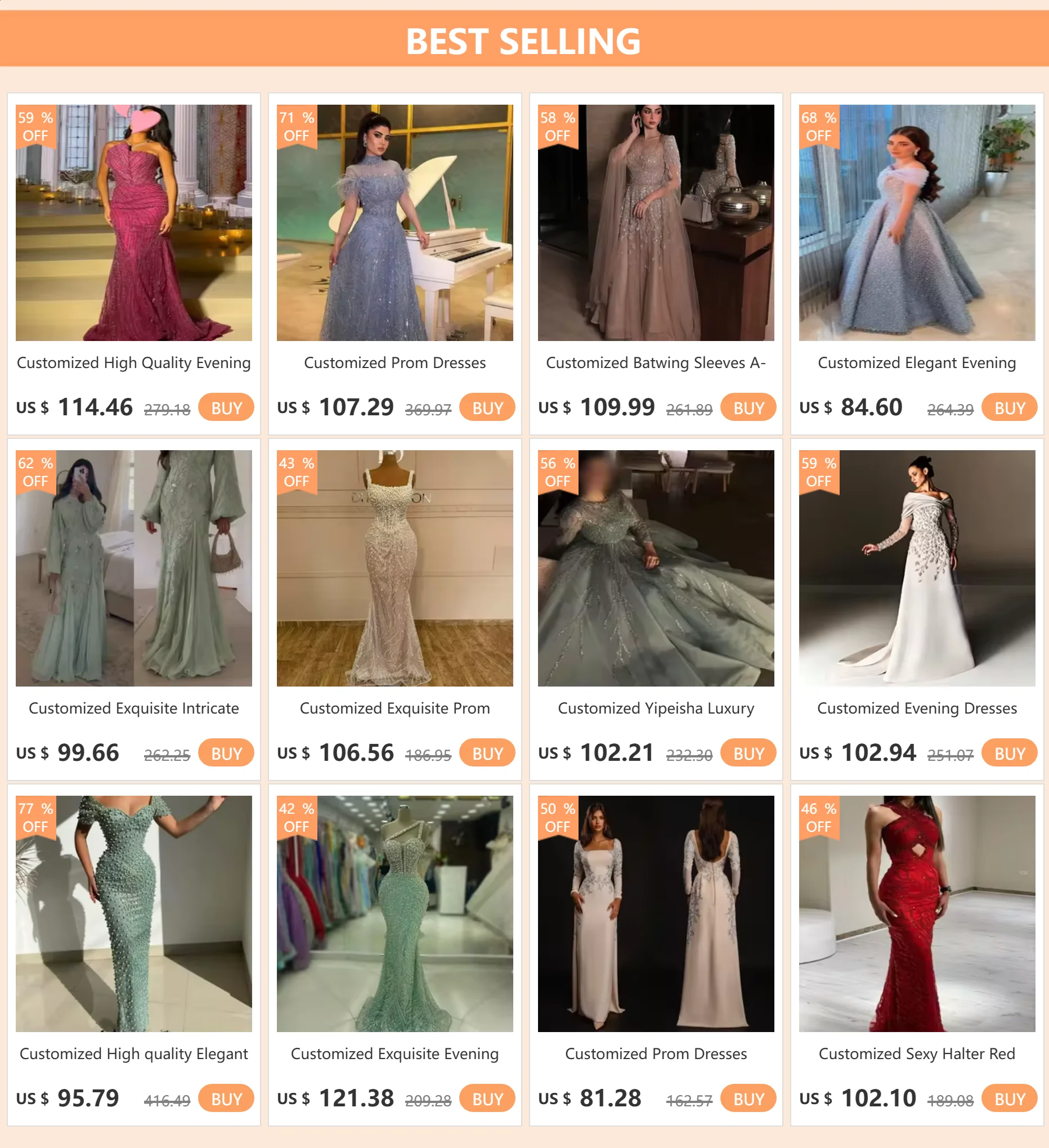 Maßgeschneiderte exquisite Abendkleider, wunderschönes, schillerndes, rückenfreies Fischschwanzkleid mit einer Schulter und Perlenstickerei, langes Kleid, formelle Partykleider – Detail 1