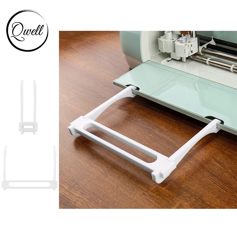 

QWELL Tray Extender Holder Cutting Mat Support for Cricut Explore Air 2 & Explore 3 / Cricut Maker 3 and Maker 2023 New Supplies