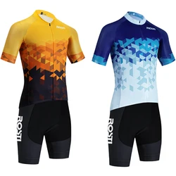 2024 Rosti Rad trikot Colpack Team Bike Maillot Trikot Shorts Männer Frauen Mode 20d Ropa Ciclismo Bicycl Jerysey Kleidung