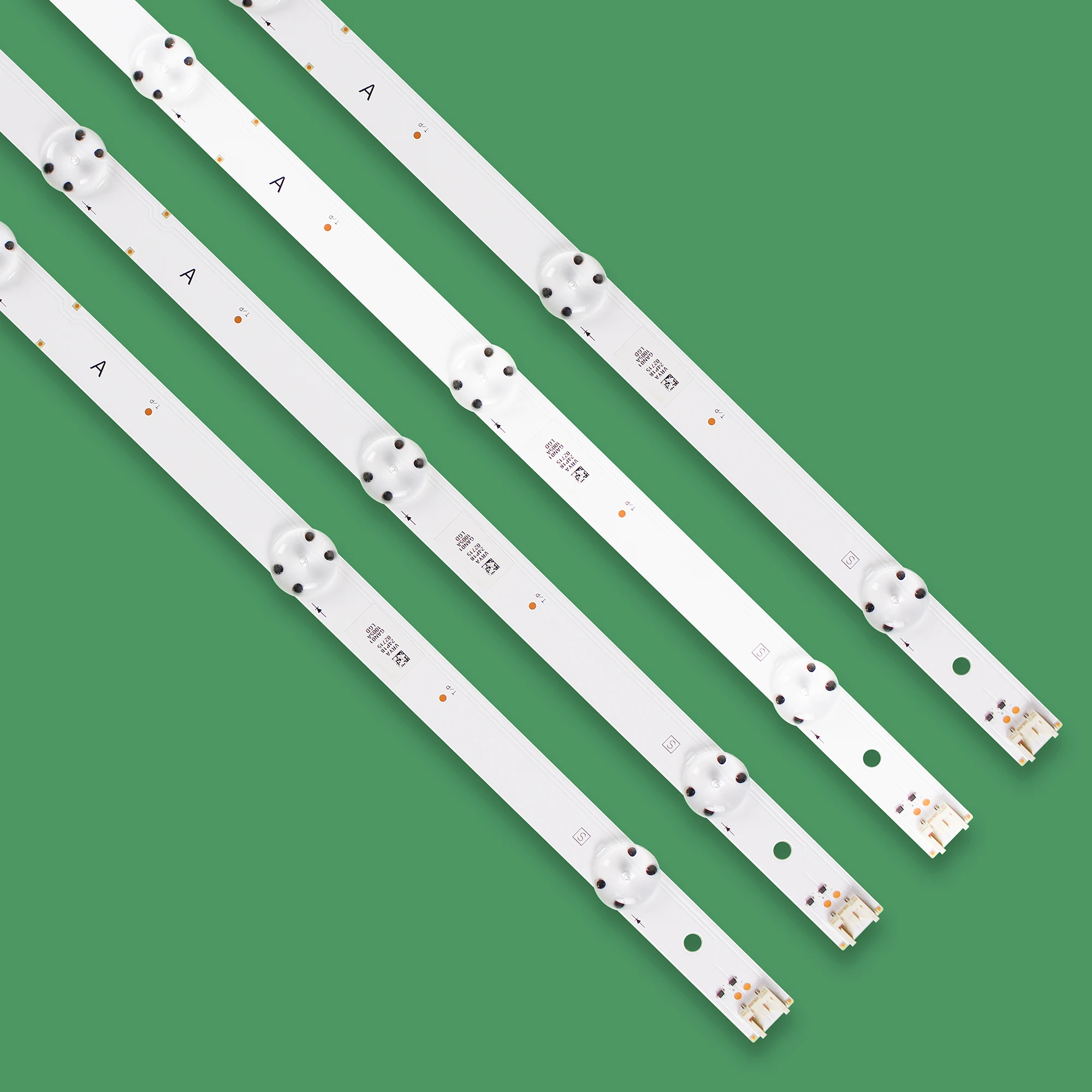 (New kit) 8 PCS(4*A 4*B)LED backlight strip for TV 49UF6407 LGE_WICOP_49inch_UHD_REV06_A LGE_WICOP_49inch_UHD_REV06_B NC490DG