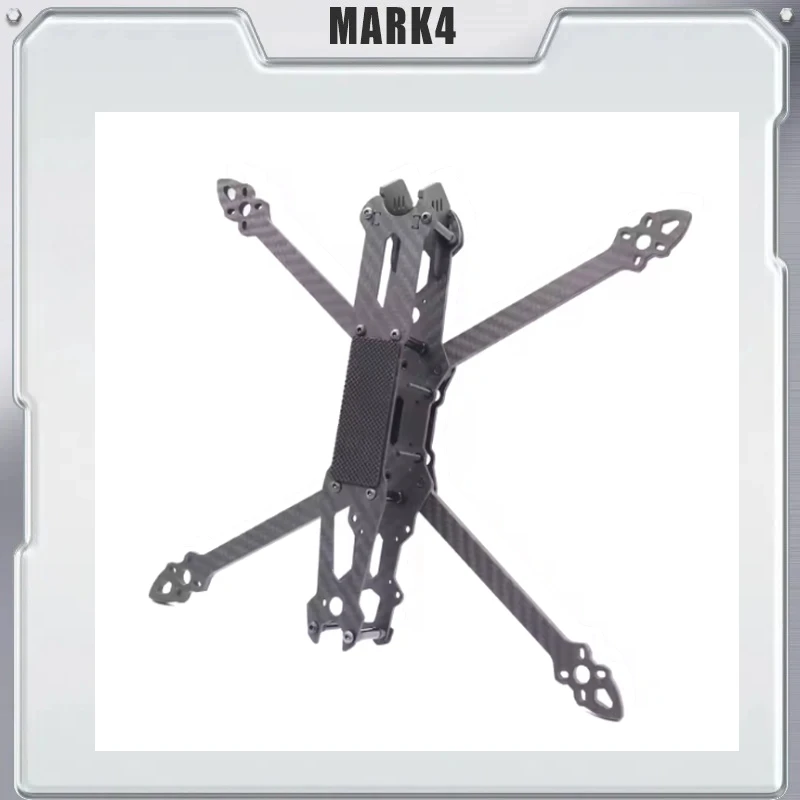 Zestaw ramy FPV Mark4 7 cali 295 mm, ramię 5 mm, kompatybilny z kontrolerami lotu F4/F7, silniki bezszczotkowe serii 28, śmigła do drona wyścigowego RC