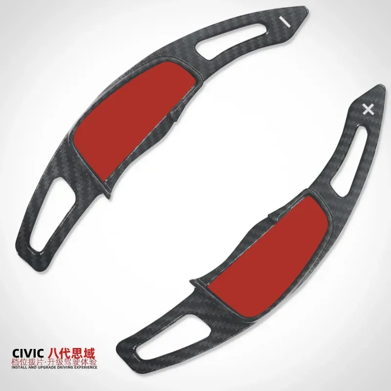 For Honda Civic 8th Gen 2009-2011 Steering Wheel Shift Paddles Interior Accelerator Control Accessories