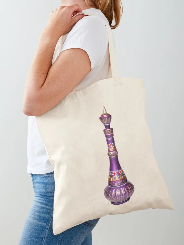 

I Dream of Jeannie Bottle - Jeannie's bottle Tote Bag personalized tote bag hand bag custom bags Big women