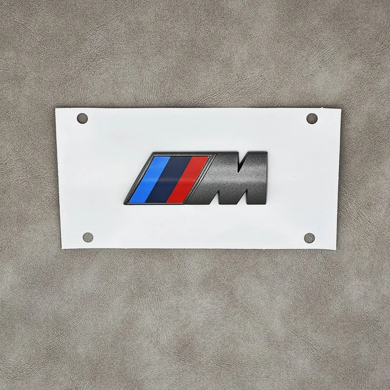 3D ABS BMW M Logo Stickers Rear Trunk Badge Fender Side Emblem For BMW F10 F20 F30 E90 F80 F87 X1 X2 X3 X4 X5m M2 M3 M4 M5 M6