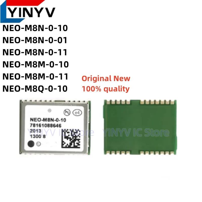1Pcs NEO-M8N-0-10 NEO-M8N-0-01 NEO-M8N-0-11 NEO-M8M-0-10 NEO-M8M-0-11 NEO-M8Q-0-10 M8 concurrent GNSS module GPS module New