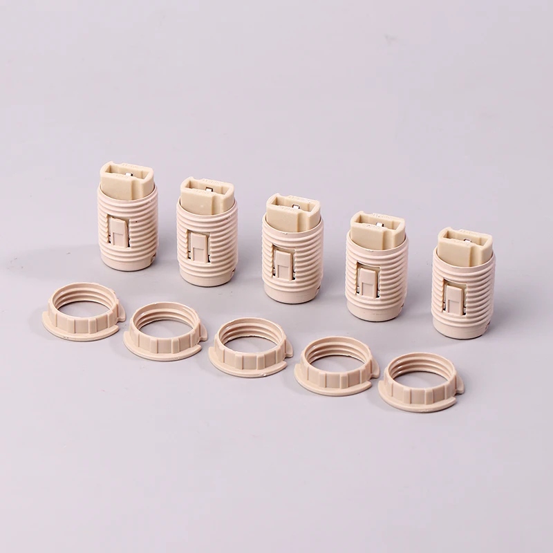 

10Pcs G9 Lamp Socket With Plastic Shell Ceramic G9 Lamp Holder Ring Lamp Bases G9 Lamp Holder With M10 Plastic Bracket Lighting