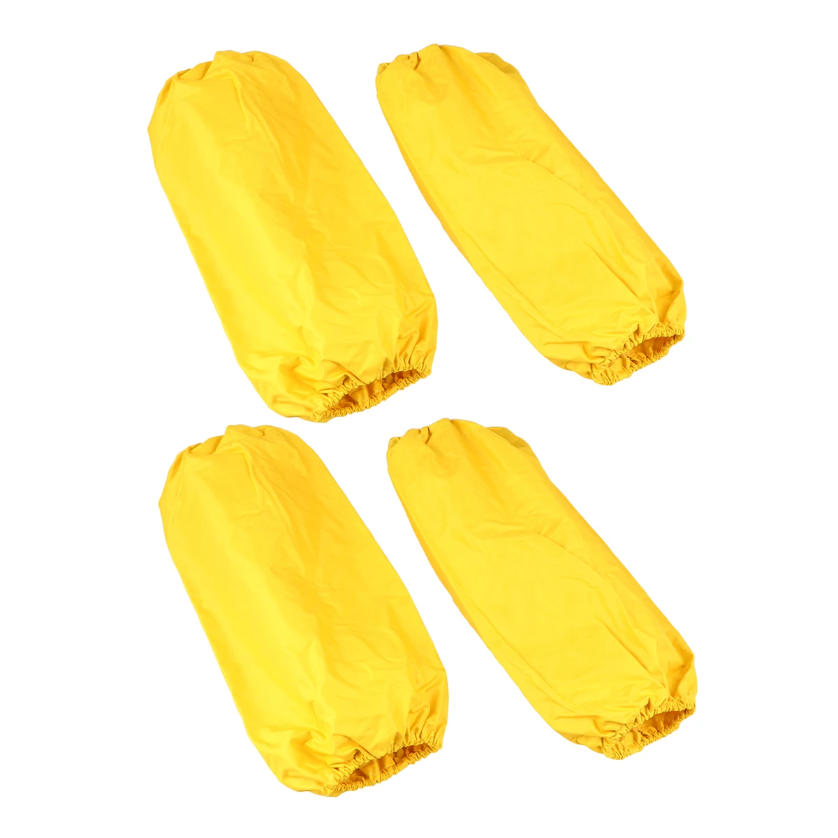 

2pcs Waterproof Oilproof Oversleeve Elastic Arm Sleeve Protector Kitchen Cleaning Tool For Women Men Yellow Reusable