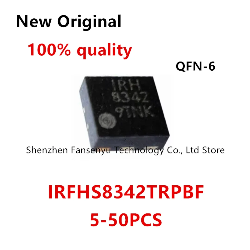 (5-50piece)100% New IRFHS8342TRPBF IRFHS8342 IRS8342 IRH8342 IRS 8342 QFN-6 Chipset
