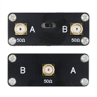 AB02 10W Antenna Switch, Rf Switch, High Frequency Switch, DC-500MHz Portable Sdr Transceivers Radio Switch Manual Switch