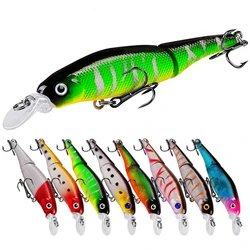 1PCS Wobblers Fishing Lure Multi-section Hard Bait92mm 7.5g Artificial Bait Minnow Lure Crankbait Perch Carp Fishing Tackle Lure